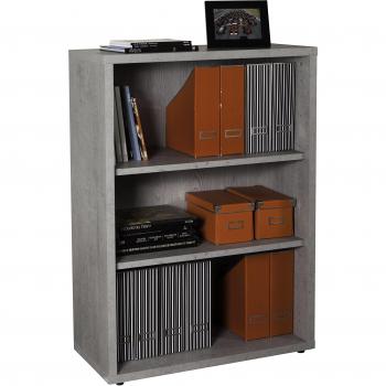 PRATICO LIBRERIA CM 35,7X81,6X112H CEMENTO