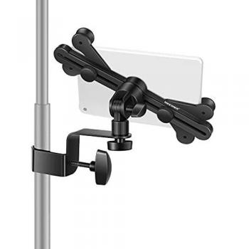 Neewer 6-11 inches Adjustable Music Mic Microphone Stand Tablet Mount with 360 Degree Swivel Holder for Apple iPad Pro Air Mini Google Nexus Samsung Galaxy