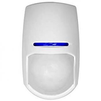 Rilevatore de Movimiento Inalámbrico PIR y Microondas con Doble Tecnología, Inmunidad para Mascotas, Alcance de 10 Metros - Modelo KX10DTP2-WE