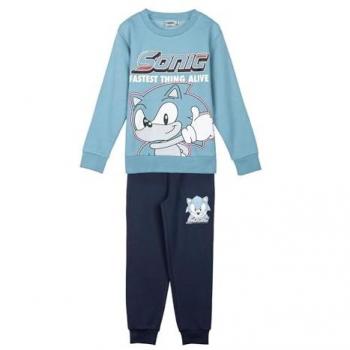 Chándal Infantil Sonic Verde oscuro, Algodón Tacto Extrasuave, Sudadera, Dark Green, 6 años, Unisex niños