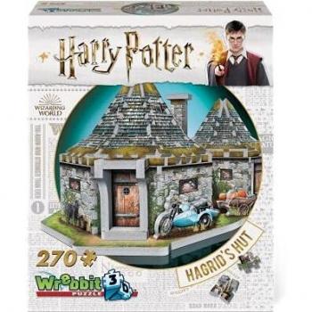 Wrebbit 3D Puzzle - Harry Potter Hagrid's Hut (270 Pieces)