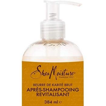 Shea Moisture Raw Shea Butter Extra Moisture Retention Conditioner, with Sea Kelp & Argan Oil, to Moisturise and Fortify Damaged, Transitioning Hair 384 ml