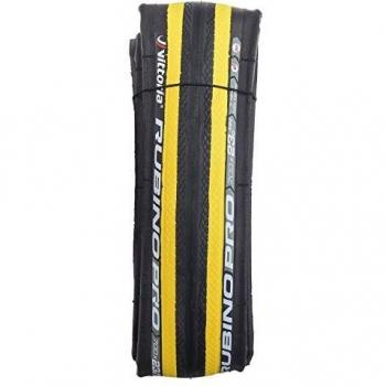 Vittoria Rubino Pro Cubierta MTB-Vittoria, Unisex adulto, Amarillo, 23-622 / 700 x 23c