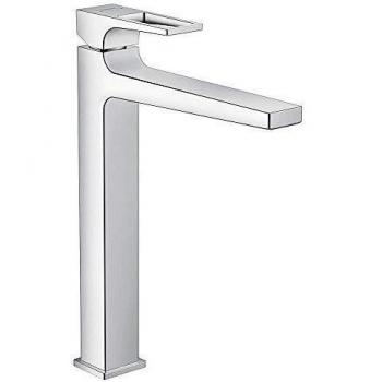 Hansgrohe 74512000 Metropol 260 Grifo de lavabo con vaciador Push-Open, Cromo, 260 mm