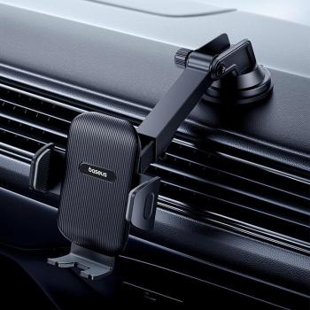 Soporte para Coche Universal Baseus con Ventosa Extrafuerte y Almohadilla de Gel