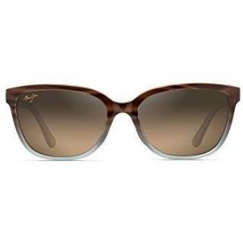 Maui Jim Honi Women's Sunglasses - Sandstone Frame with HCL Bronze Lens, 54mm Size