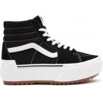 Zapatillas Vans Sk8-Hi Stacked (Suede/Canvas) Negro