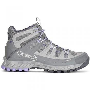 AKU Selvatica Mid GTX WS – Zapatillas Mid Sport Outdoor Trekking – Gore-Tex E Vibram – Grey/Lilac Gris Size: 37.5 EU