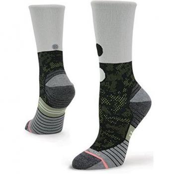 Stance - Calcetines de correr para mujer, color gris y verde, Mujer, W448A18COR, gris, M