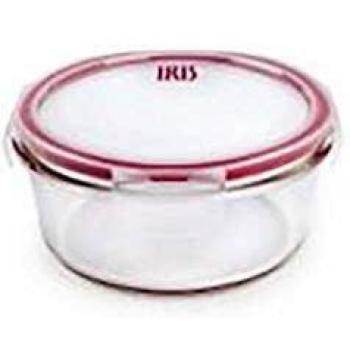 Contenedor redondo vidrio 840 ml.