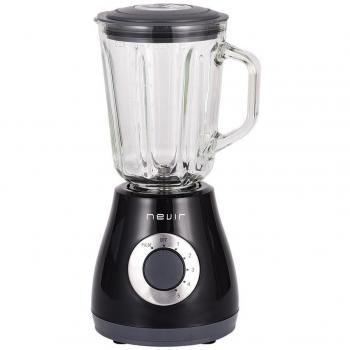 Batidora de Vaso Nevir NVR-8400BV, 400W, Capacidad 1.5L, Color Negro