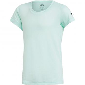 Adidas niña Prime de Manga Corta para Hombre, otoño/Invierno, Prime, Niñas, Color Clear Mint, tamaño 140