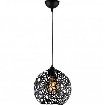 Lámpara colgante Fellini MR-785, 1 luz, Ø 25 cm, color negro