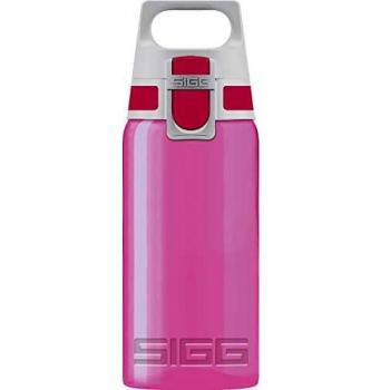 Botella de Agua SIGG VIVA ONE Berry 0,5L - Plástico Sin BPA, Uso Diario, Color Violeta