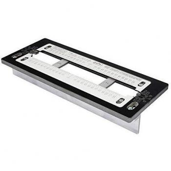 Plantilla de bloqueo ajustable Trend para cerraduras de embutir y placas frontales, LOCK/JIG/B