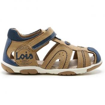 Sandalias cerradas de niño camel en sintético 46224-043