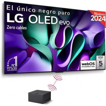 TV OLED 65 LG Evo 4K Smart TV WebOS24 Inalámbrico con Soporte de Pared - Modelo OLED65M49LA