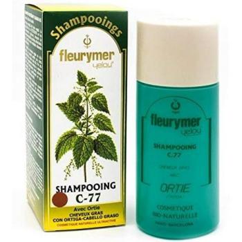 Fleurymer Champu AntiGrasa C-77 200ml Limpieza Suave y Profunda Tratamiento Seborrea Regulador de secreciones | Sin Parabenos Ingredientes Naturales |