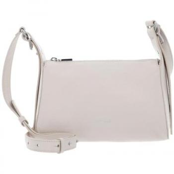 Coccinelle Bishop Crossbody Bag - Women's Genuine Leather - Cream Yellow/White - One Size
