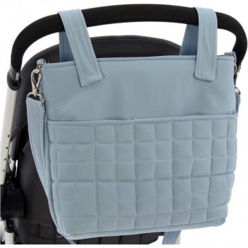 Bolso talega para silla de paseo Rosy Fuentes - Diseño moderno, material resistente, múltiples compartimentos, fácil de limpiar, compatible con la mayoría de sillas de paseo