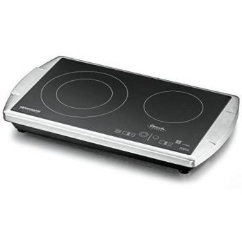 Rommelsbacher CT 3403/TC Mesa Cerámico Negro, Acero inoxidable hobs - Placa