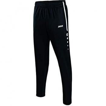 Pantalón Deportivo Jako Active Unisex Negro/Blanco XXL con Cintura Elástica y Bolsillos Laterales