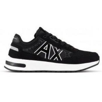 Armani Exchange Men's Black Sneakers XUX090-XV276-0002, Size 45 EU
