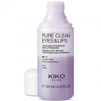 KIKO Milano Pure Clean Eyes & Lips Desmaquillante bifásico para ojos y labios