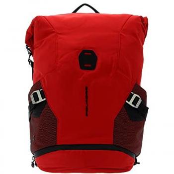 Piquadro Eco-Friendly RFID Laptop Backpack 15.6 Red