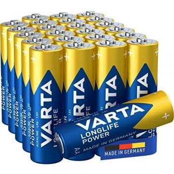 Paquete de 24 Pilas Alcalinas AA Longlife Power 1.5V