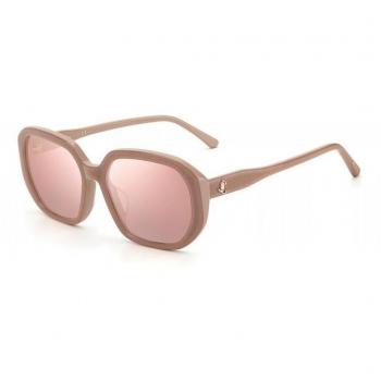 Jimmy Choo Brown Rectangle Sunglasses for Women, ONE SIZE