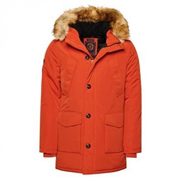 Chaqueta Vintage Everest Naranja para hombre de Superdry, talla S, color Pureed Pumpkin