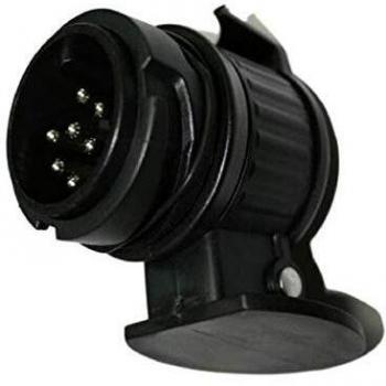 Cruz 940-421 Adaptador 13/7 Polos 12V Adaptador conexión Remolque 13 a 7 Polos