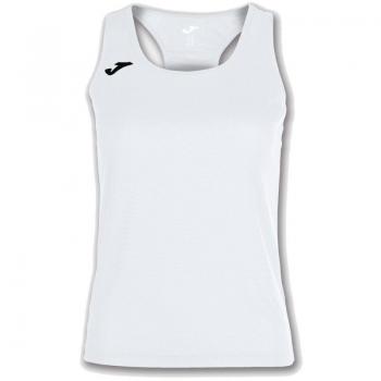 Camiseta de running tirantes mujer Joma Siena II Blanco transpirable