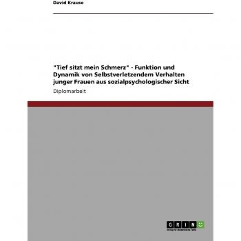 Tief Sitzt Mein Schmerz: Función y Dinámica del Comportamiento Autolesivo en Mujeres Jóvenes desde una Perspectiva Sociopsicológica