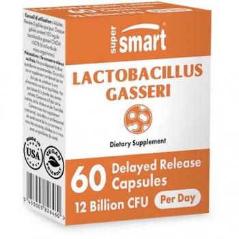 Lactobacillus Gasseri Probiotic Supplement - 12 Billion CFU, Gluten & Lactose Free, 60 Delayed Release Capsules Made in USA