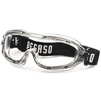 PEGASO 20 - Gafas proteccion gama ANTI-IMPACT modelo LITE Lente PC Incolora Antivaho, negro y gris, l