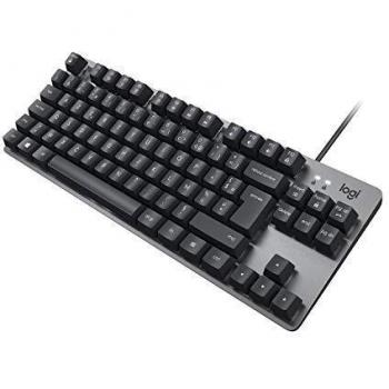 Teclado Mecánico Logitech K835 TKL USB Francés Grafito - Tenkeyless, Compacto y Confortable