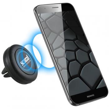 Soporte para el coche para Huawei P9/P9 Plus/mate 8/mate s/P8/P8 Lite/Y3/y625/mate 7/Ascend G7 P7 G620s Y550 P6 G730 Y330 Y530 G630 G6 Y300/magnético Soporte de coche en negro
