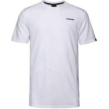 Head Club Tech T-Shirt M Camisetas, Hombre, Blanco, XX-Large