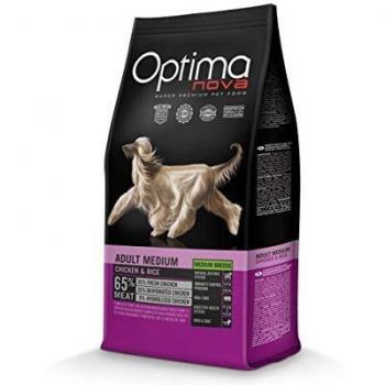 Optima Nova - Pienso para perros adultos medianos pollo y arroz