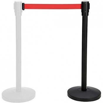 WOLFPACK 15050485 Poste Separador Cinta Extensible, 3 m