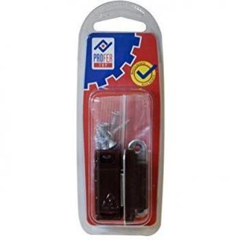PROFER TOP - Cierre Iman Marron Bl 2 Pzs Profer Top 42 Mm