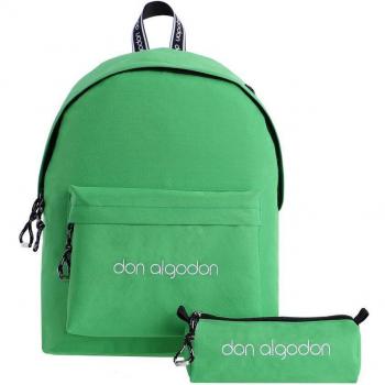 Mochila con estuche para mujer DON ALGODON Atina de nylon con cremallera