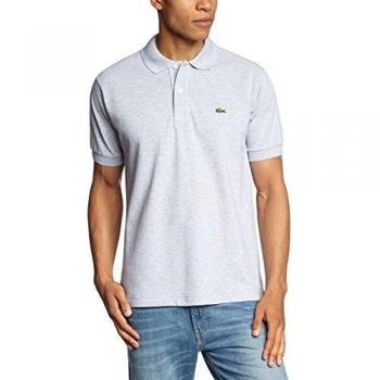 Lacoste L1264, Polo para Hombre, Gris