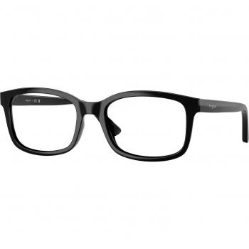 Vogue Eyewear VY2030 Kids Black Transparent Nylon Prescription Glasses Size 48 - Blue Light Block Available
