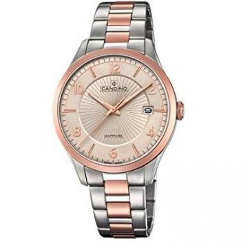 Candino - Reloj de hombre C4609/2 Couple de acero plateado