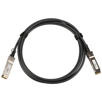 Cable de conexión directa (DAC) Extralink QSFP+ de 3m, velocidad de 40Gbps, modelo EX.15807