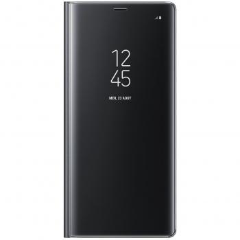 Samsung Note 8 Clear View Standing Cover - Funda para Samsung Galaxy Note 8, color negro