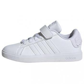 Zapatillas adidas Star Wars Grand Court 2.0 EL C blancas para niños y niñas - Talla 35